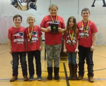 MES Archery Team finished third.