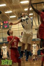 Brandon Thomas goes high!