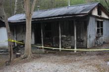 This house fire occurred on Sunday, April 20, 2014.