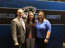Robert, Raegan, and Heather Tuck.