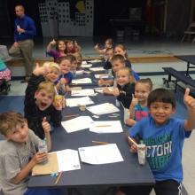 NBES students excited for the taste test
