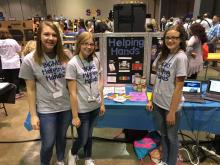 BCMS Helping Hands (Service Showcase) – Caroline Chambers, Makinna Embry, Taylin Clark  Top 20 in the Middle School Division