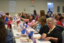 A celevration of important volunteers.