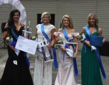 Melaine Horn, Allie Easley, Olivia Moore, and Allison Wright.