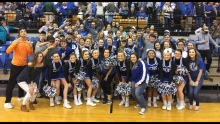 An excited Butler County student section following the Bears' 51-48 overtime win over Hancock County.
