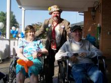  Elders, Joan Jones & David Woosley are just clowning around!