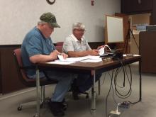 Fifth District Magistrate Bobby Moore and Fourth District Magistrate David Whittinghill,