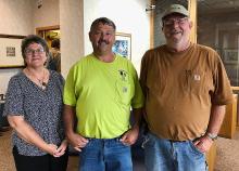 Joyce Nally, Timmy Pendley, and Randall Gaskey