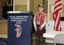 Boy Scout Don Elmore