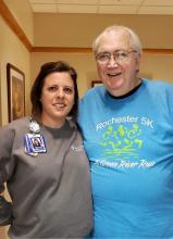 Melanie Wilson and Don