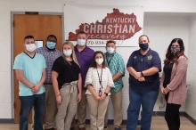 Kentucky Christian Recovery Staff and Mayor Phelps