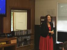 Erin Gruwell founder of the Freedom Writers Foundation.