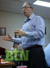 Miller Slaughter, the Director of the WKU Small Business Development Center