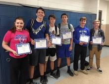 Dixie Garnier, Solomon Flener, Brody Hunt, Jagger Henderson, Bowen Kirby, Dawson Deel