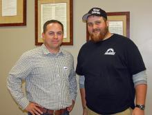 Sterling White and Dustin "Hog" Embry