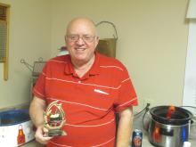 David Martin won the Rochester Chili Cookoff.