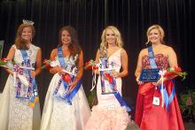Morgan Harvey, Erin Perkins, Macy West, and Allie Easley