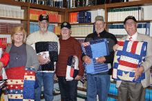 Veterans Connie Greathouse, Larry Wilson, Sharone Nash, Mike Porter, and Doug Odle