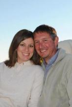 Tiffany Hampton and husband Mark