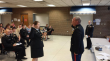 Ashley Smith and Major Redmond