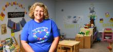 Lisa Lee operates Lee’s Family Childcare from her rural home. She has become state certified and worked to achieve top quality rankings.