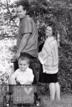 Josh and Christina Brown adopted Cameron this week.