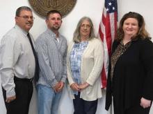 Butler County officials who recently graduated from the NACo Leadership Academy include, from left, Judge/Executive Tim Flener, Magistrate Dillon Bryant, Finance Officer LaDonna Nave and County Treasurer Rebecca Jacobs.