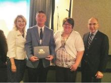 Dean Mary John O'Hair, Jim Green, Tracy Thornton Cowles, UK President Eli Capilouto.