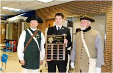  Dakota Ibarra with Sons of the American Revolution