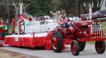 Winning float- Turnertown Farms