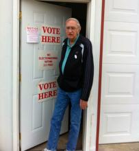Don Lindsey voted.