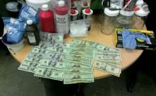 Items seized from Whitehead.