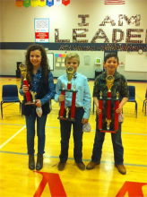 Loryn Robbins, Keagen Grubb, and Layton Phelps