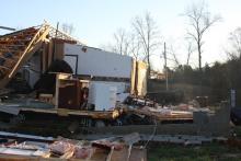 David and Lynn Anderson home on Huntsville-Silver City Road