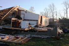 David and Lynn Anderson's home on Huntsville-Silver City Road. 